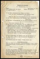 Globke, Hans, Draft of guidelines.