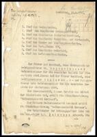 Himmler, Heinrich, letter to all departments.