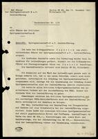 Himmler, Heinrich, letter to all sports departments.