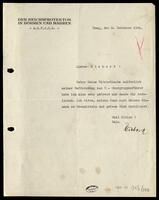 Heydrich, Reinhard, to Richard (Hildebrandt?).