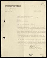 Heydrich, Reinhard, to Josef Pfitzner.