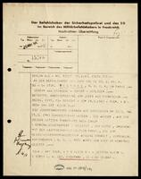 Eichmann, Adolf, to Heinz Röthke.