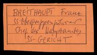 Breithaupt, Franz.