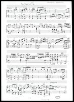 Ballad N 12 (manuscript) / Anatoly Boyarsky.