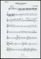 Mishna variations : for string quartet / Andre Hajdu.