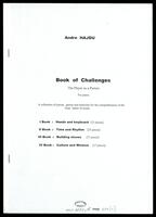The book of challenges (manuscript). .Selection.