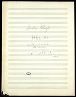 Hellas : suite pour orchestre de chambre.