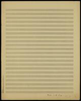Fragment for speaker and orchestra (manuscript).