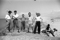 אנשי פלוגת העבודה בית"ר חדרה, חוף הים
