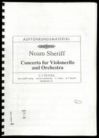 Concerto for violoncello and orchestra / Noam Sheriff.