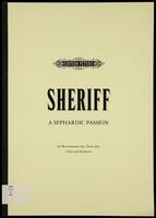 A Sephardic passion (1992) : for mezzosoprano, tenor solo, choir and orchestra / Noam Sheriff.