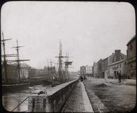Quays and shipping docks, Drogheda, Ireland.