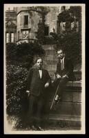 Photograph of two men.