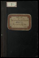 Technische Versuche, Ideen, Daten usw. (1891-1900).