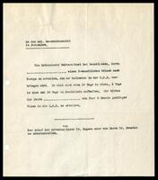 A letter from the Hebrew University to the Czechoslovak Consulate in Jerusalem, undated.