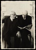 Max Brod mit Felix Weltsch.