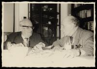Max Brod mit Max Zweig.