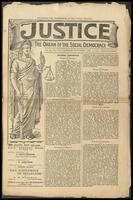 Justice : the organ of the social democracy, February 13, 1897.