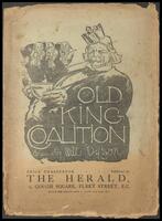 A collection of Will Dyson cartoons on the khaki election of 1918 ('Old King Coalition').