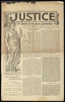 Justice : the organ of the social democracy, August 28, 1897.