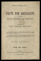 Facts for Socialists From the Political Economists and Statisticians.