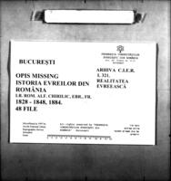 Bucureşti, Istoria Evreilor din România.