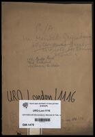 Grynbaum, Mendel & Grynbaum (born Bohrenztejn, Borenstein, Felle), Fela, from Paris, France, reparations file.