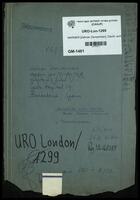 Warner (born Zarwanitzer), David, from Barcelona, Spain, reparations file.