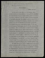 Drafts of Yahuda's pamphlet Dr. Weizmann's Errors on Trial.