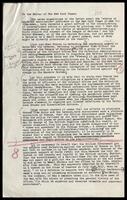 Letter to Editor of NY Times, 1945.