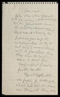 Notes and draft fragments.