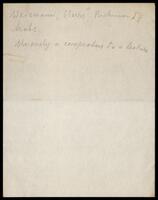Weizmann, Storrs, Richmond, Arabs.