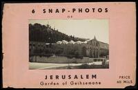 6 snap photos of Jerusalem Garden of Gethsemane.