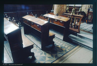 Photograph of: Synagogue in Asti : Seating arrangement.