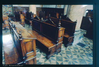 Photograph of: Synagogue in Asti : Seating arrangement.
