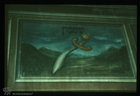 Photograph of: Great Synagogue in Gura Humorului - Prayer hall - Wall decoration - Tribes of Israel : Symbols of the tribes.