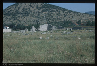 Photograph of: Double Jewish tomb in Doclea : View.
