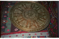 Photograph of: Copper plate.