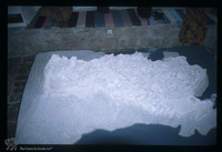 Photograph of: Archeological Museum in Ulcinj's fortress : Model of the fortress as 17th century.