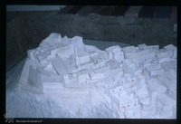 Photograph of: Archeological Museum in Ulcinj's fortress : Model of the fortress as 17th century.