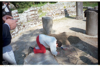 Photograph of: Archeological site in Butrint.
