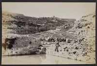 The Valley of En-Rogel, Jerusalem in the distance