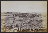 View of Jerusalem from the Hill of Evil Counsel, showing W. side of city