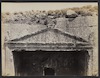 Detail of Pediment, Tombs of the Judges, Jerusalem