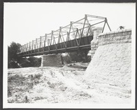 The Allenby Bridge across the Jordan near Jericho