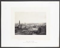 Cairo, from the Citadel With the Mosque of Sultan Hassan.