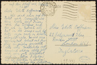 Stefan Zweig und Lotte Altmann an Edith Hoffmann.