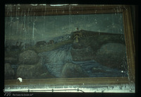 Photograph of: Kupa Synagogue in Kraków - Western wall of the prayer hall : Wall painting.