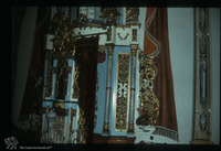 Photograph of: Leipziger Temple in Piatra Neamţ - Torah ark and amud : Torah Ark and amud.