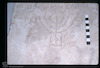 Photograph of: Ancient tombstone with Hebrew inscription and incarved menora in the Archeological Museum in Durrës : sanctuary implements.